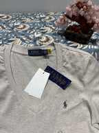 RL V-Neck T-Shirt - Oatmeal