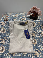 RL V-Neck T-Shirt - Oatmeal