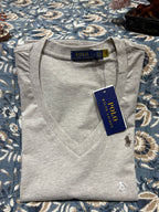 RL V-Neck T-Shirt - Oatmeal