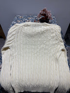 RL Cable Knit Jumper - Cream